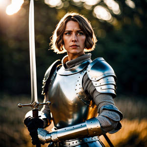 Joan Of Arc style knight