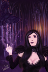 Mother of ravens by Arkel666