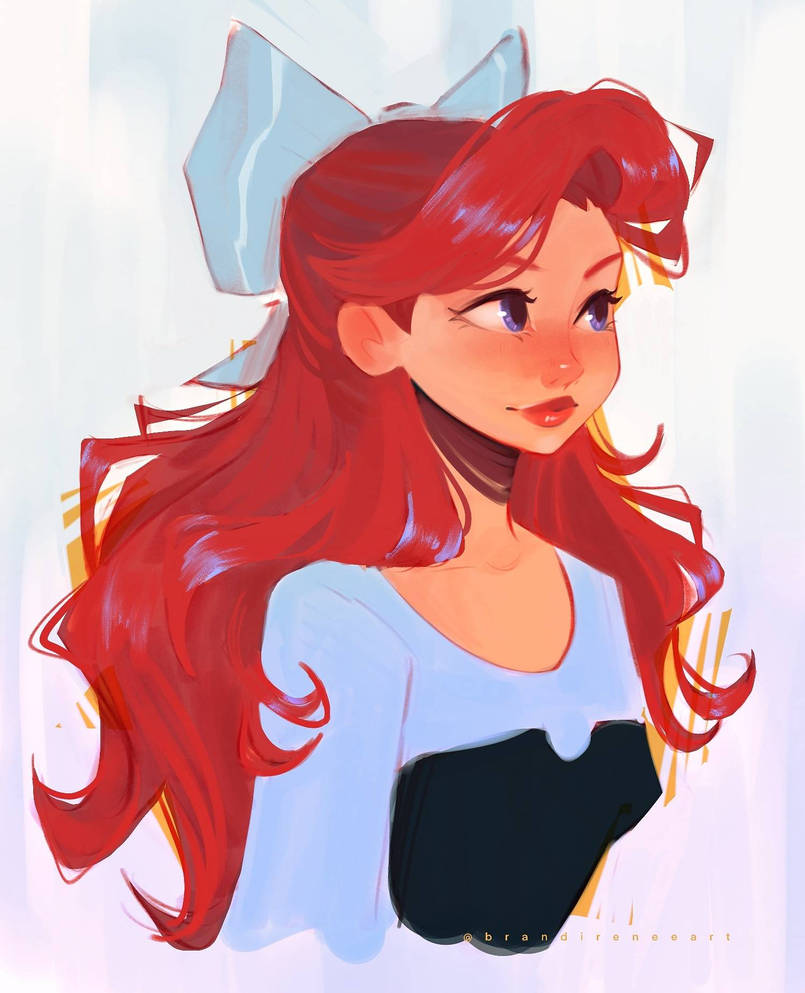 Ariel Fanart by brandireneeart on DeviantArt