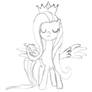 Majestic Fluttershy Quicksketch