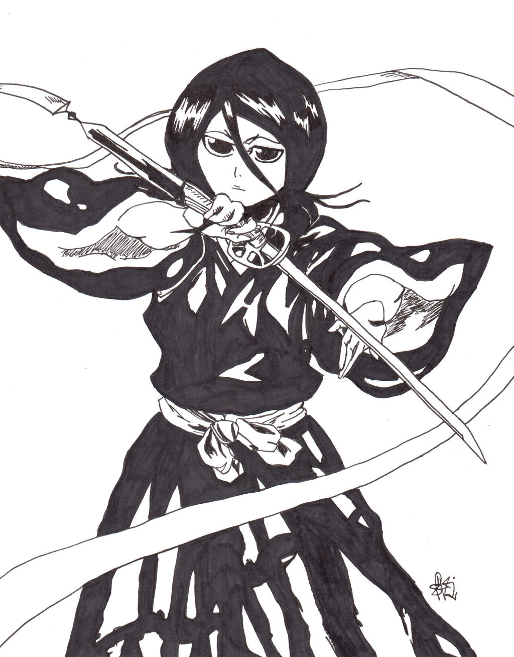 Kuchiki Rukia By Sdj serbiano On DeviantArt kuchiki-rukia-by-sdj-serbiano-on-deviantart