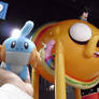 Fin+Jake Ballon w-Mudkip