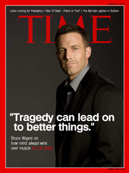 Batman V Superman - Bruce Wayne Time Magazine