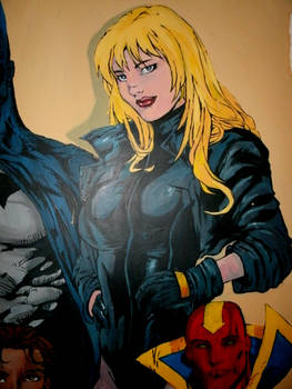 Wall Mural Black Canary