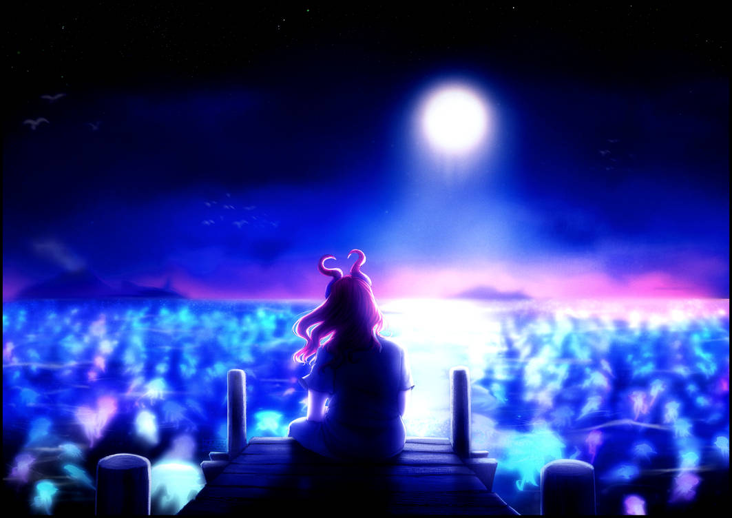 Dance of the Moonlight Jellies by LtReyRey on DeviantArt