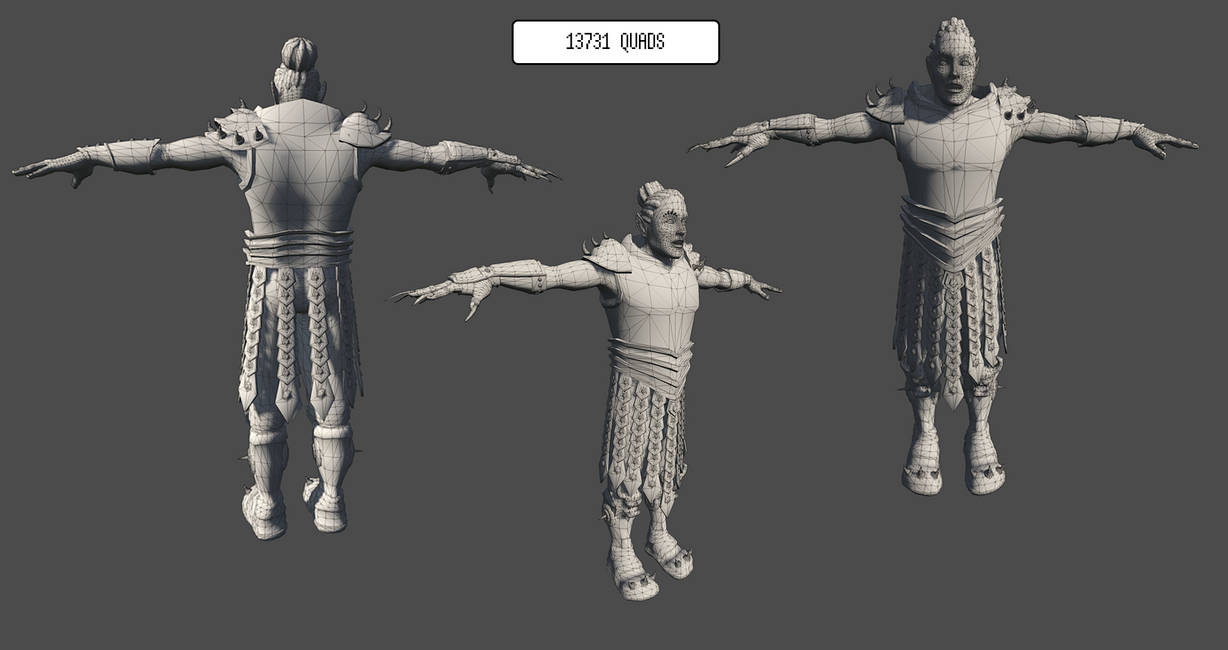 Game Vampire character by MShine on DeviantArt