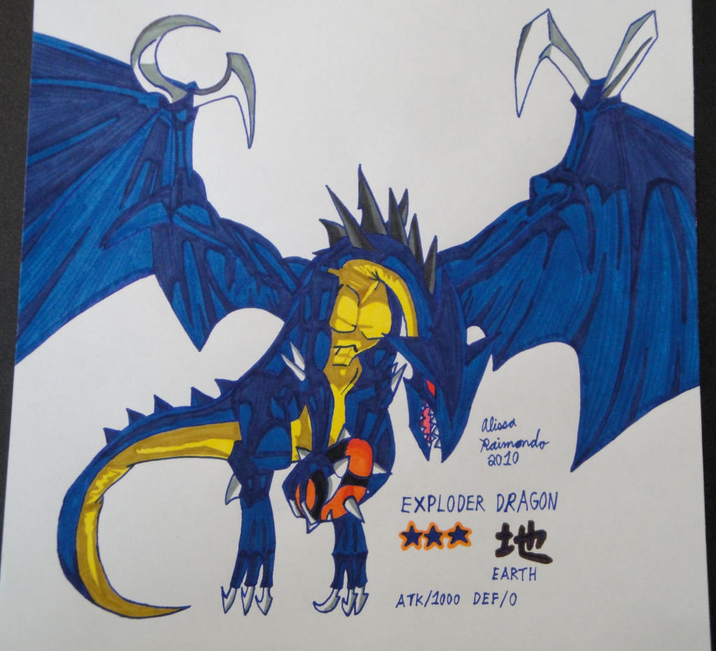 Exploder Dragon by BiancAlligator on DeviantArt