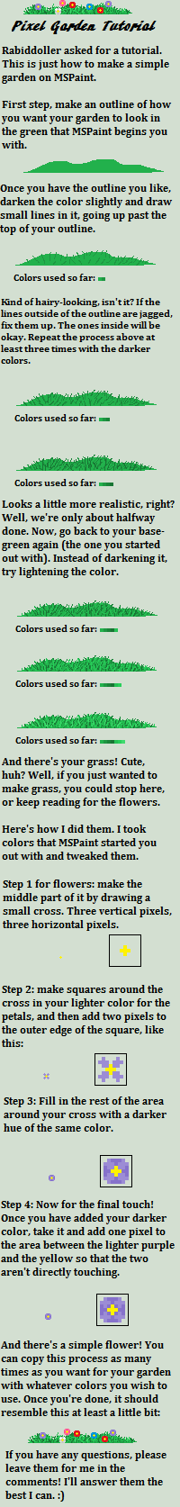 Pixel Garden Tutorial -Request