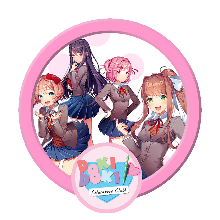 Doki R6 Icon Doki Doki Literature Club Dock Icon by LexiLoo826 on DeviantArt