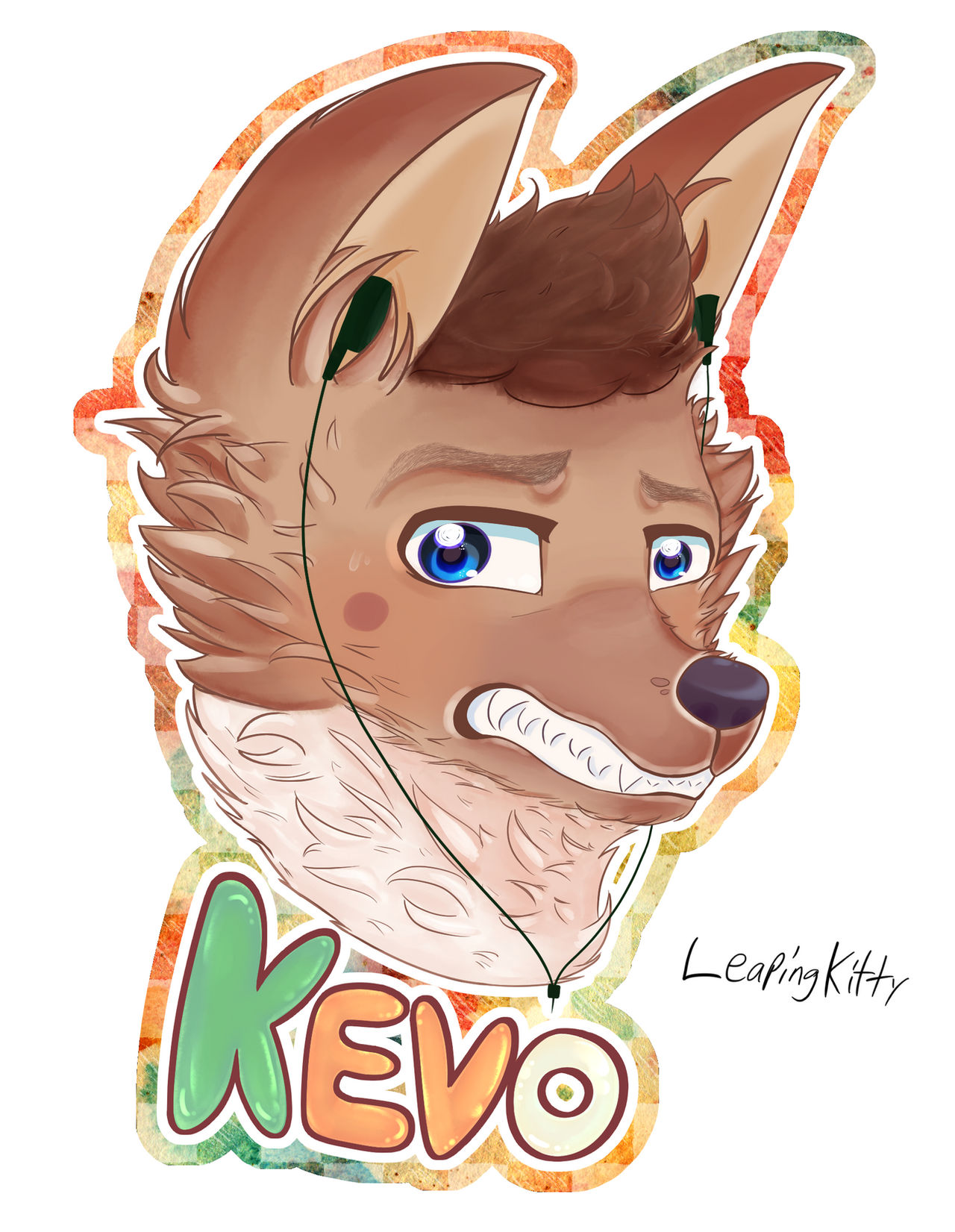 Kevo Merch Kevo badge by leapinkitty on DeviantArt