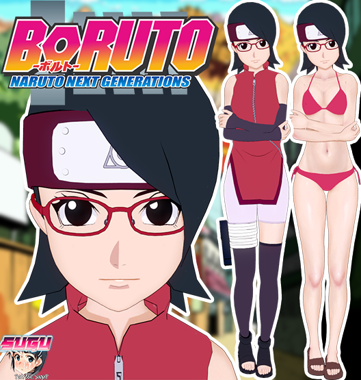 Hokage Sarada Uchiha Mangekyou (Adult) Custom Moveset Mod