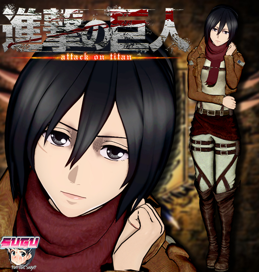 AoT 4 - Mikasa Ackerman (ODM Gear) (FBX/XPS/MMD) by HiGuys920 on DeviantArt