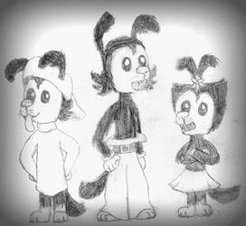 The Warner Kids by Yakko--Warner