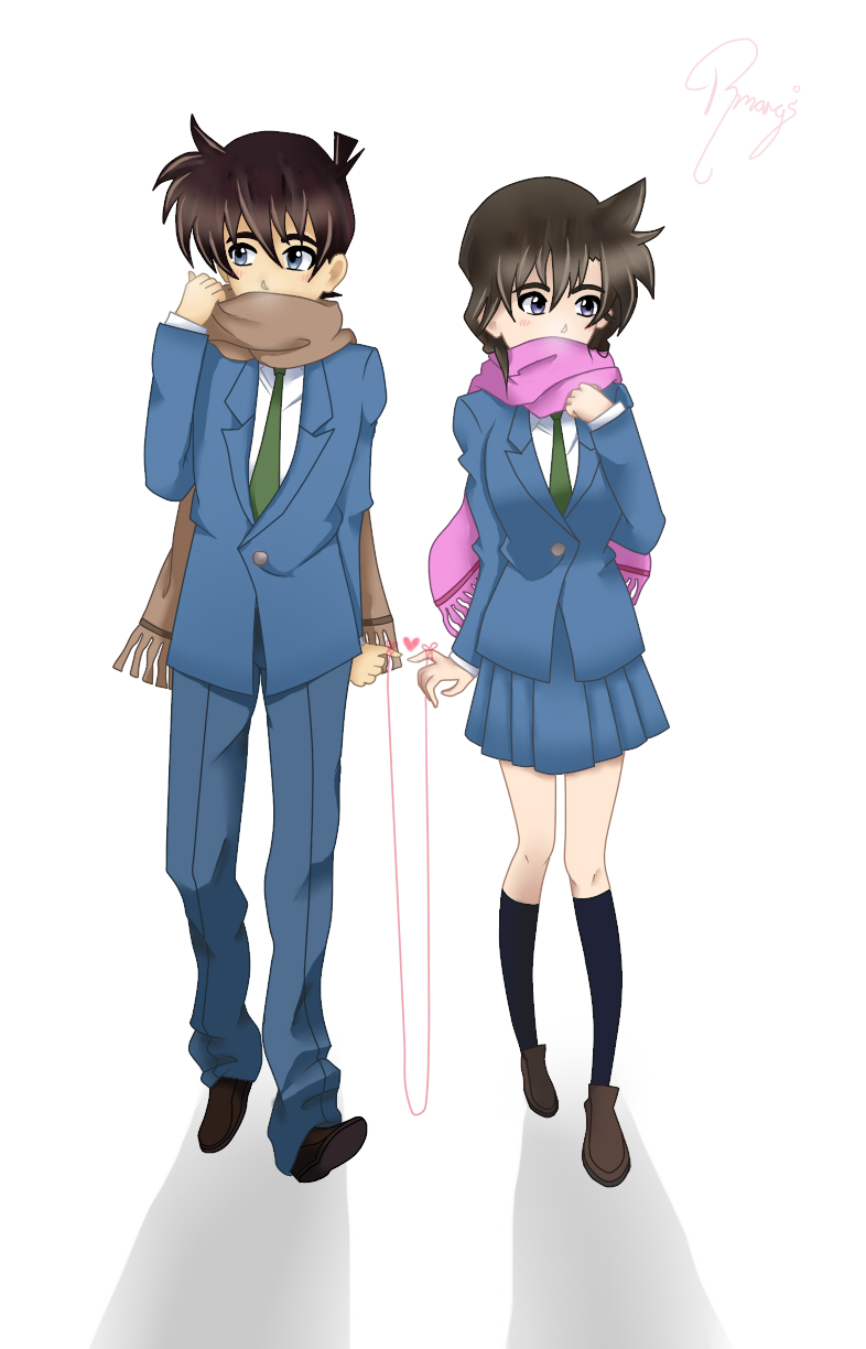 Shin X Ran Destined to be together... (Shinichi x Ran) by happygirlXD on DeviantArt