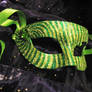 Green Spiral Mask