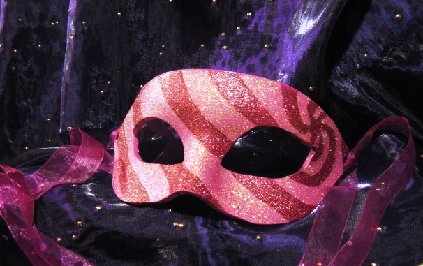 Pink Spiral Mask