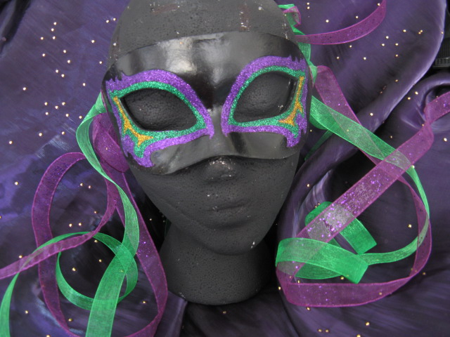 Mardi Gras Celebration Mask 1