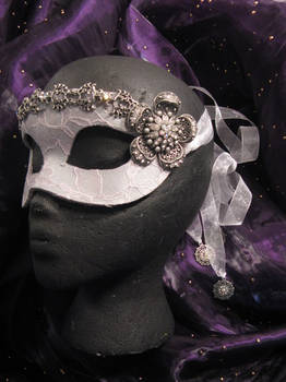 Lady Isabella Handmade Leather Masquerade Mask