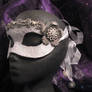 Lady Isabella Handmade Leather Masquerade Mask