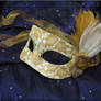 Lady Belle Handmade Leather Masquerade Mask