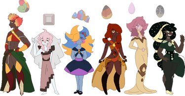 Pioy's Gem OCs!(gift)