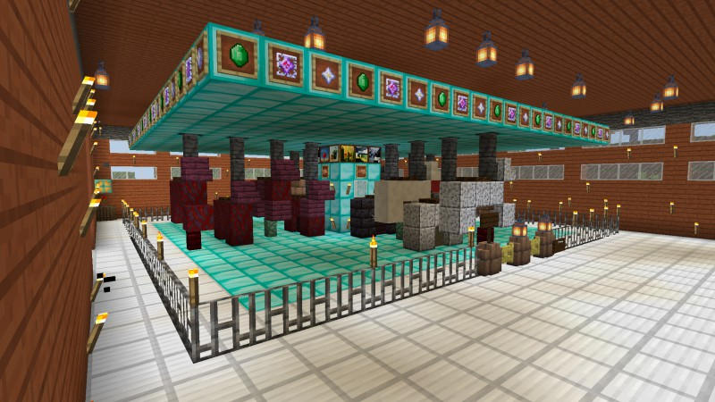 Minecraft Carousel Tutorial Cliffview Park Carousel in Minecraft (5) by Bryan193629 on DeviantArt