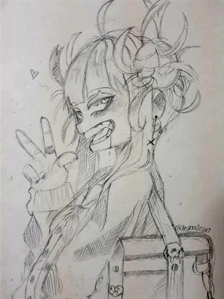 Himiko Toga Doodle -BNHA- by Leona0Can0 on DeviantArt