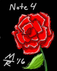 Messy Rose on Note 4