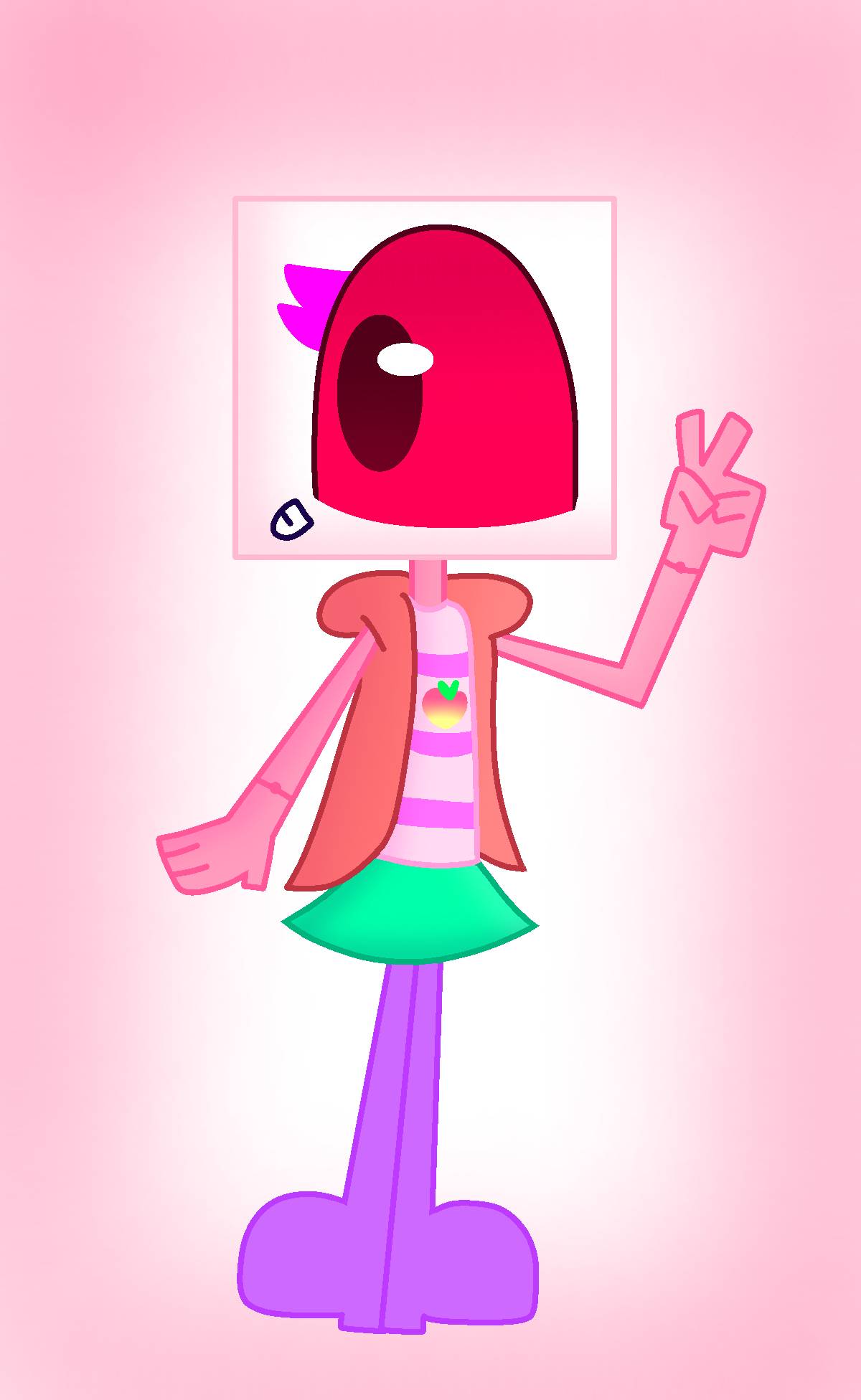Pi-Chan humanoid version by Namimi2006 on DeviantArt