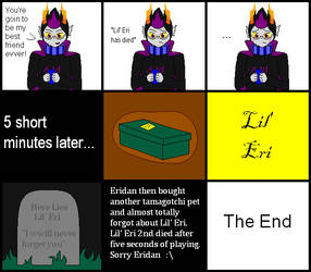 Eridan and the Tamagotchi Pet