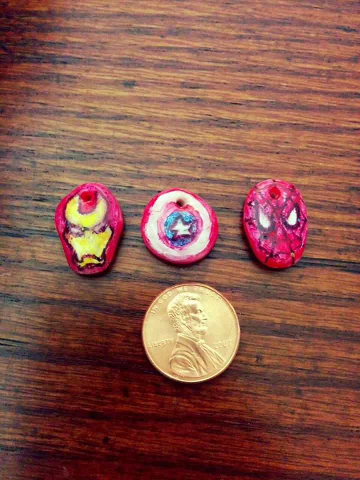 Marvel Charms by PurfField on DeviantArt