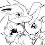 Lucario x Lopunny