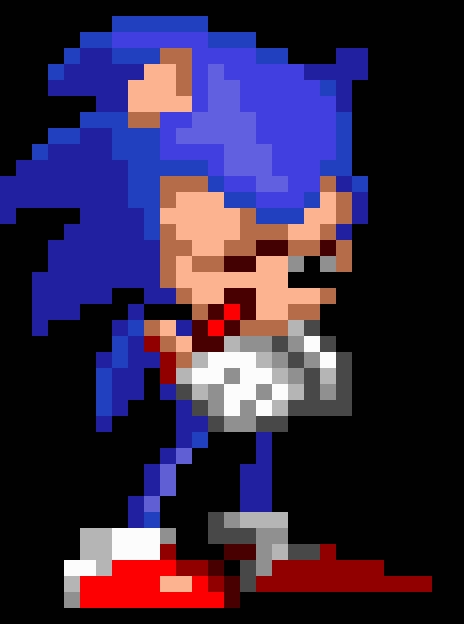 AudioReam on X: This is just an Ordinary Pixel Art of Sonic in