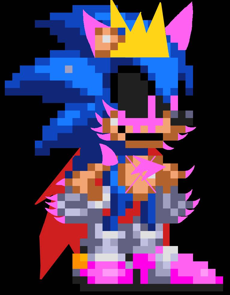 Pixilart - Sonic exe in disguise by iturnedeboytoda