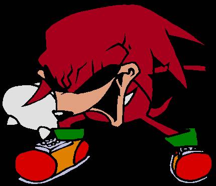 Fnf vs sonic.exe 3.0 leak knuckles idle by ARandoFNFPerson on DeviantArt