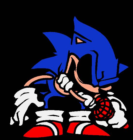 FNF Faker Sonic (EXE) (My design) by AuroraRose45 on DeviantArt