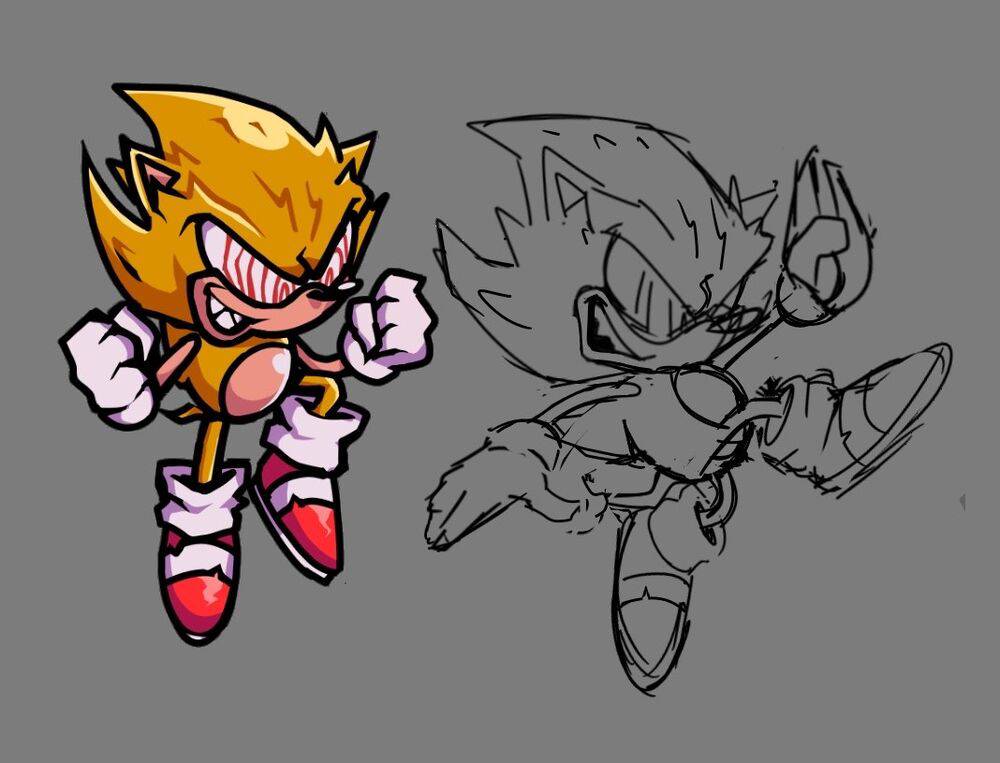 Vs sonic.exe restored upcoming Fleetway talking 4 by ARandoFNFPerson on  DeviantArt