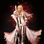 Saber bride cosplay / fate extra CCC 5