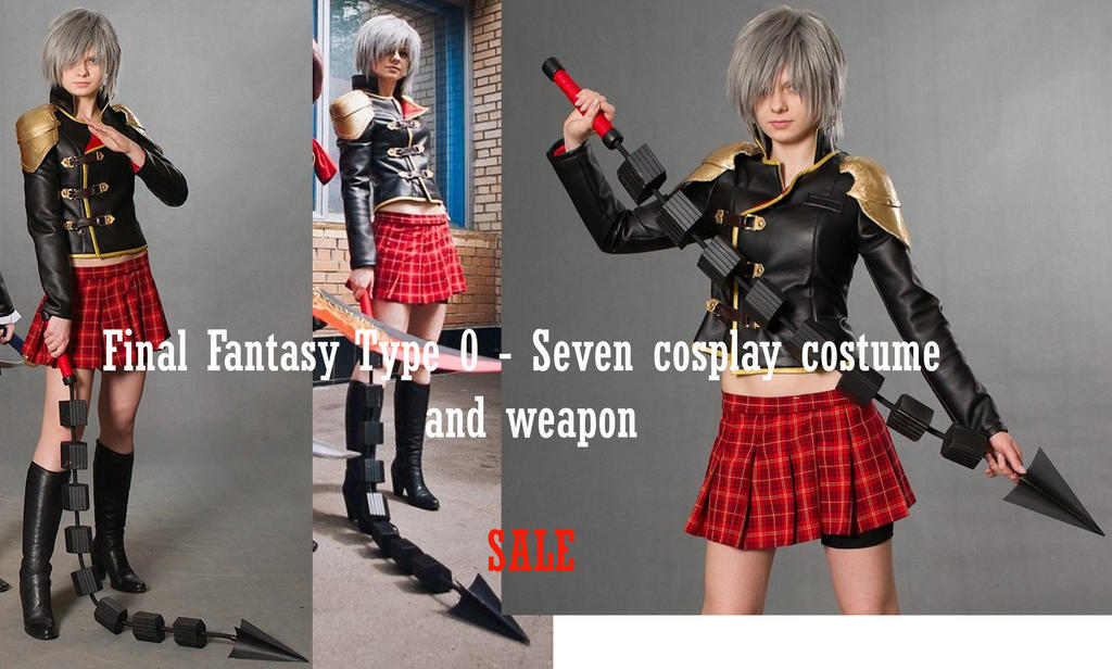 Final Fanrasy type 0 Seven cosplay - SALE by SelenaAdorian