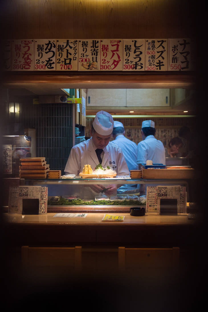 Sushi Chef by burningmonk on DeviantArt