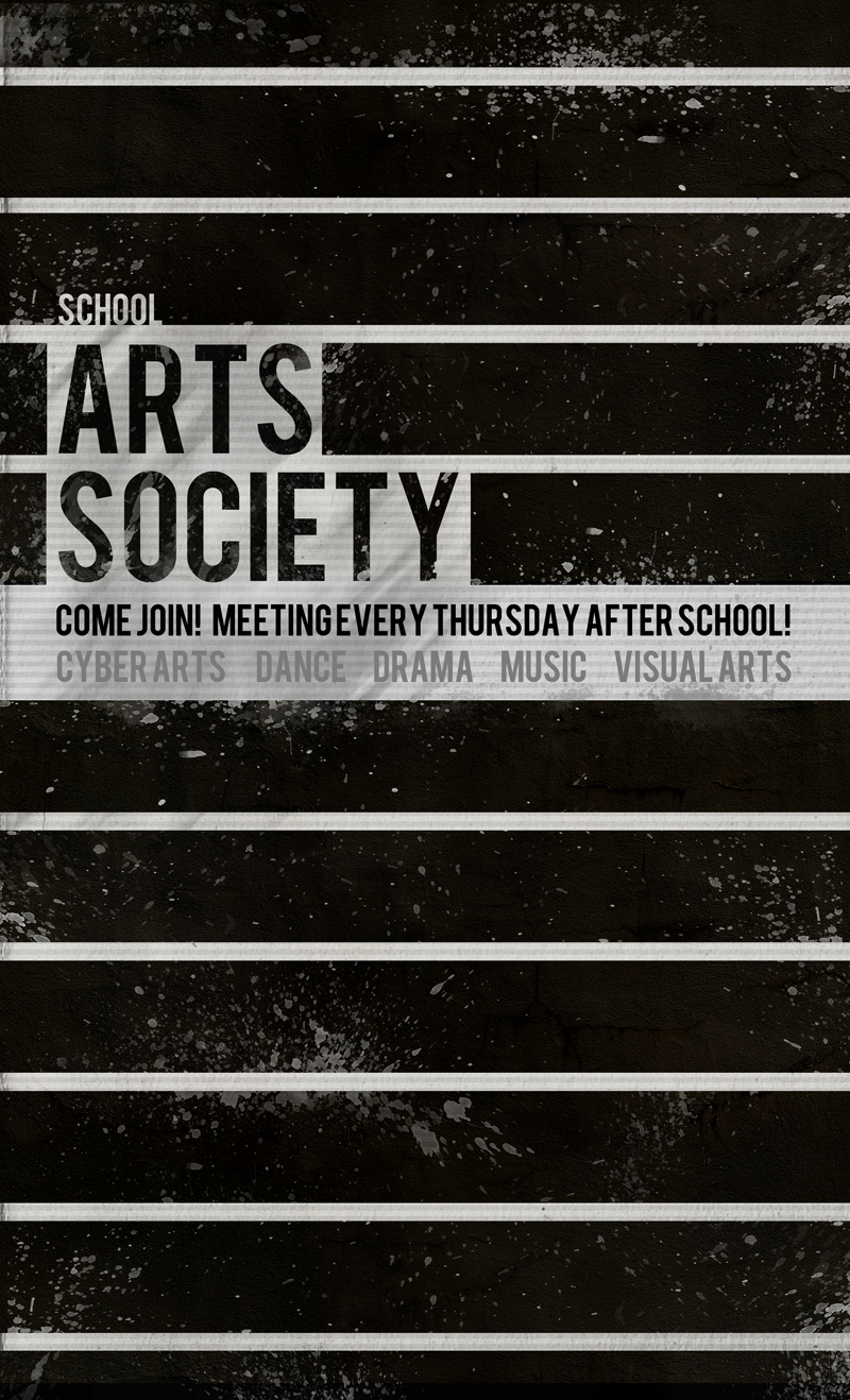 Art Society Poster