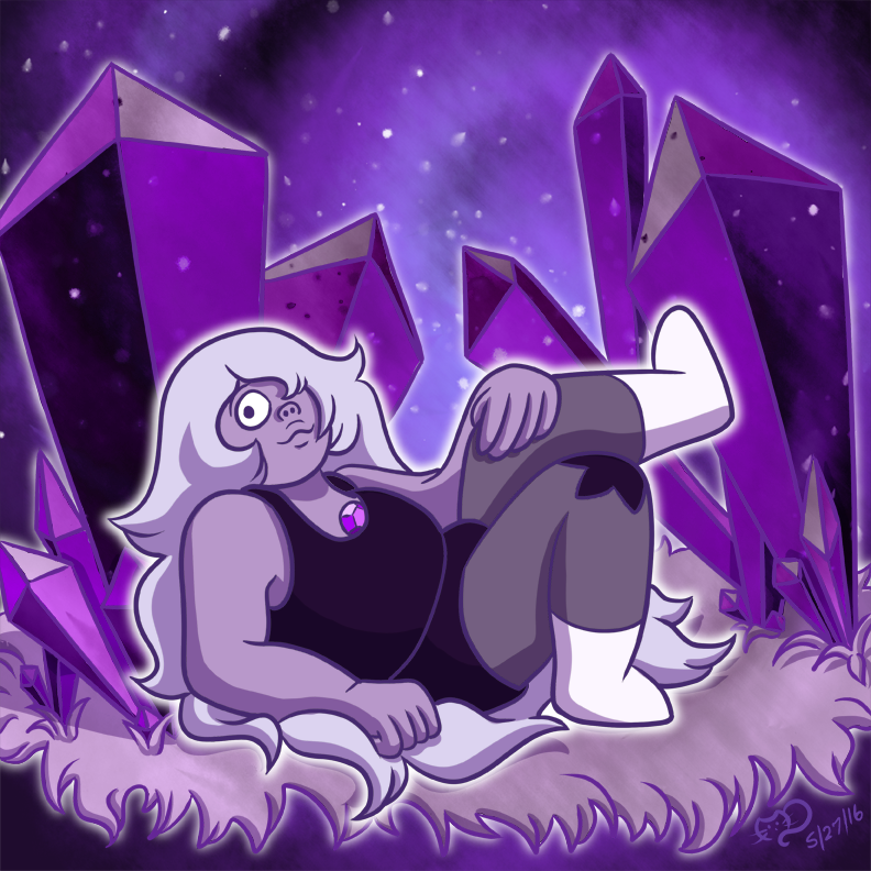 Lounging Amethyst