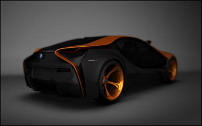 Concept BMW i8 back