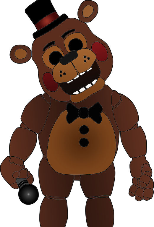 Toy Freddy - Five Nights at Freddy's 2 (colorido) by kratoscheky