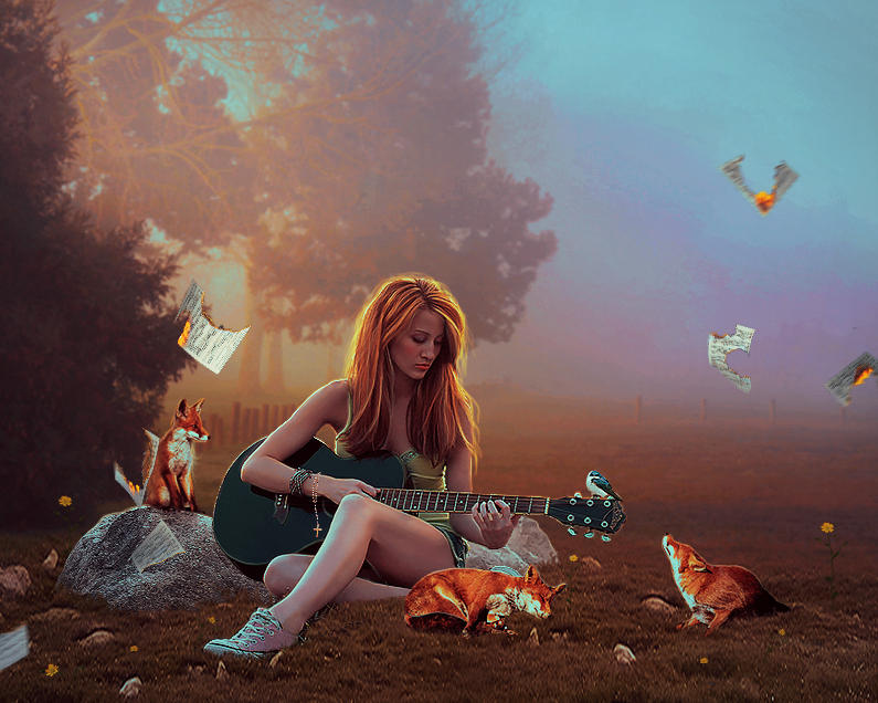 The guitarist by passion-aesthete The guitarist by passion-aesthete