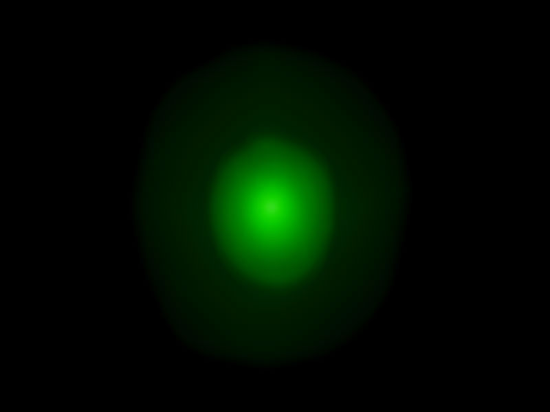 Glow Practice: Green Sphere