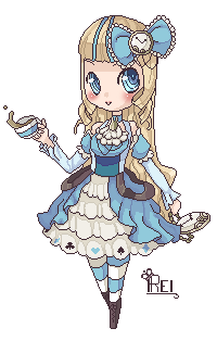 Alice in Wonderland Pixel