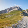 Mountain path - panorama