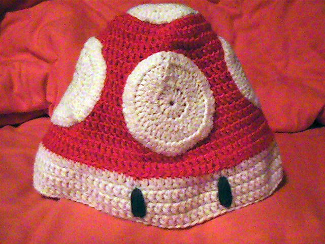 Nintendo mushroom hat