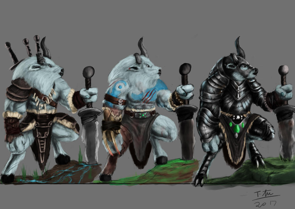 Minotaur Concept by TebogoTwala4 on DeviantArt